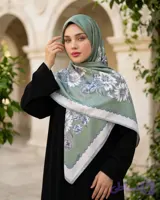 روسری ابریشم قواره140 (کد J0JNX)