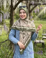 روسری ابریشم قواره140 (کد TOXUS)