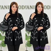 کت زنانه‌ ، کت مجلسی زنانه ، کت مازراتی گلدوزی شده زنانه