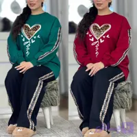 ست سوییشرت و شلوار زنانه، سوئیشرت و شلوار دخترانه ، هودی و شلوار زنانه و دخترانه
