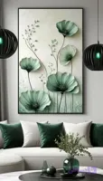 گل شیپوری سبز زیتونی