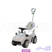 ماشین بازی سواری ارابه مدل Matis | ماشین کودک موزیکال رنگ طوسی