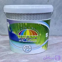 رنگ نیم پلاستیک سفید هیرادشیمی ۲۴ کیلویی