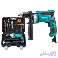 مجموعه 16 عددی دریل چکشی شاران مدل SND710RE-SET