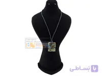 گردنبند صدف خاتم کاری کد 405
