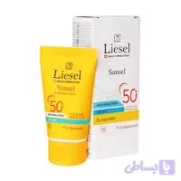 کرم ضد آفتاب لایسل SPF50 مناسب پوست چرب و مستعدآکنه حجم 40 میلی لیتر