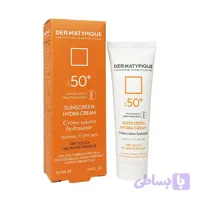 کرم ضد آفتاب پوست خشک SPF50 درماتیپیک بی رنگ 50 میلی لیتر