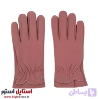 دستکش زنانه مدل AA کد 1469 رنگ صورتی