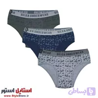 شورت اسلیپ مردانه سیلکا طرح فولکس کد STS-1985 مجموعه 3 عددی