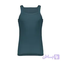 زیرپوش یقه خشتی مردانه حجت رنگ سبز آبی