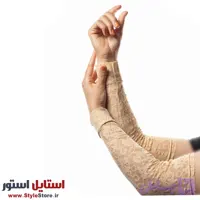 ساق دست زنانه سیلکا مدل گیپور رنگ کرم