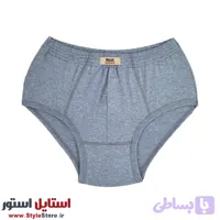 شورت مردانه اسلیپ حجت مدل slip رنگ طوسی تیره