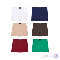 شورت پادار مردانه نیکو جنس پنبه ای کد 2167 (رنگبندی آزاد)