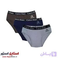شورت مردانه اسلیپ طرح KELVIN CELINE کد TOSASO مجموعه 3 عددی