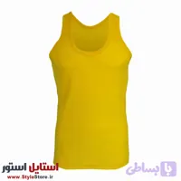 رکابی مردانه حجت کد Ves-20517 رنگ خردلی
