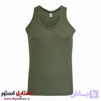 زیرپوش رکابی مردانه رنگی حجت کد Ves-20339 رنگ سدری
