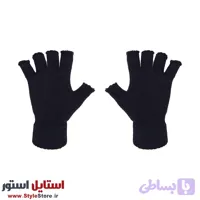 دستکش بافتنی پسرانه نیم انگشتی شیدا کد 1093