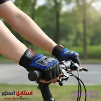 دستکش دوچرخه سواری نیمه انگشتی مدل 4-Nails کد 2070