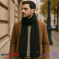 شال گردن مردانه سیلکا مدل خالدار کد 1534