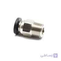 رابط پنوماتیک(فیتینگ) PC4-01 مناسب لوله تفلون 4 میلیمتر