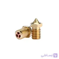 نازل استیل جریان بالا CHT e3d قطر 0.5 میلیمتر