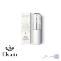 بالم لب کیکو Kiko snow-kissed holiday crystal gleam solid lip oil
