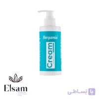 کرم مرطوب کننده دست و ناخن حاوی عصاره کلاژن شیر و شی باتر حجم 250 میلی لیتر برگامیا