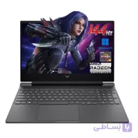 لپ تاپ اچ پی استوک HP VICTUS gaming 15 Ryzen5-240W 24GB 512GB SSD RTX 5050-8G 15.6 FHD 144HZ