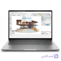 لپ تاپ اچ پی استوک  hp zbook 8 G1i 14 ultra7-255U 16GB 512GB SSD  intel npu touch