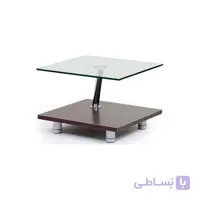 میز عسلی شیشه ای مدل TS470 انرژی