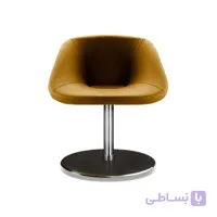 مبل تکنفره با پایه دیسکی مدل Triangle هلگر