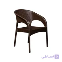 صندلی دسته دار ناصر مدل حصیری کد 992
