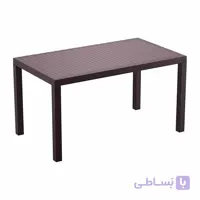 میز باغی حصیری مدل Boston 150 صنایع نظری