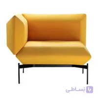 مبل تک نفره دسته چپ مدل puzzle هلگر