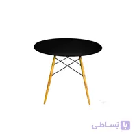 میز پایه چوبی وکیوم ۱۶ میل mdf قطره ۸۰ بنیزان