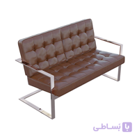 مبل دو نفره گلدسیت مدل هرمس S70N2