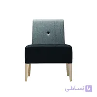 مبل تکنفره پایه چوبی نظری مدل پونتو