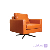 مبل تکنفره پایه گردان مدل رست محک