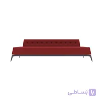 مبل سه نفره بدون دسته نظری مدل کیوپس