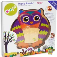 پازل چوبی آموزشی جغد Oops
