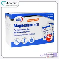 ساشه منیزیم 400 یوروویتال 30 عدد