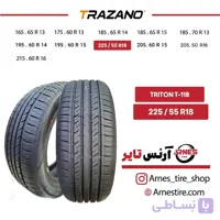 لاستیک ترازانو سایز 225/55R18 مدل TRITON T-118