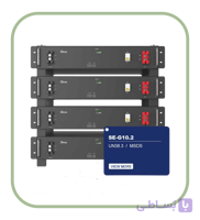 باتری لیتیوم 10 کیلووات ساعت LV برند Deye مدل SE-G10.2