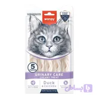 بستنی گربه ونپی مدل یورینری (Urinary Care) با طعم اردک و مرغ – 1 عدد