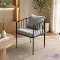 صندلی فست فودی فلزی مدل هلیا