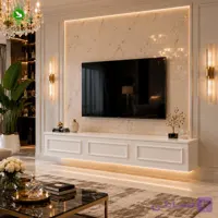 میز تلویزیون دیواری تمام MDF مدل M302