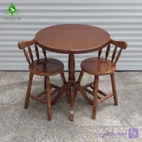 میز و صندلی ناهارخوری دو نفره مدل آیناز