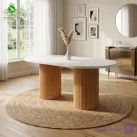 میز ناهارخوری شش نفره روژین