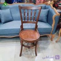 صندلی ناهارخوری چوبی مدل لهستانی خراطی
