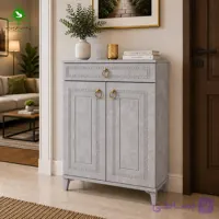 جاکفشی دو درب MDF وکیوم مدل زنجیری